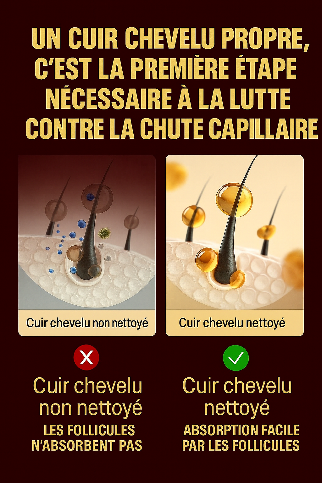 Crown thérapie , la renaissance capillaire
