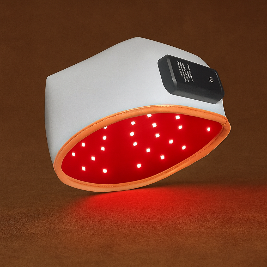Bonnet de cheveux LED rechargeable portable infrarouge pour bonnet de croissance de cheveux à lumière rouge