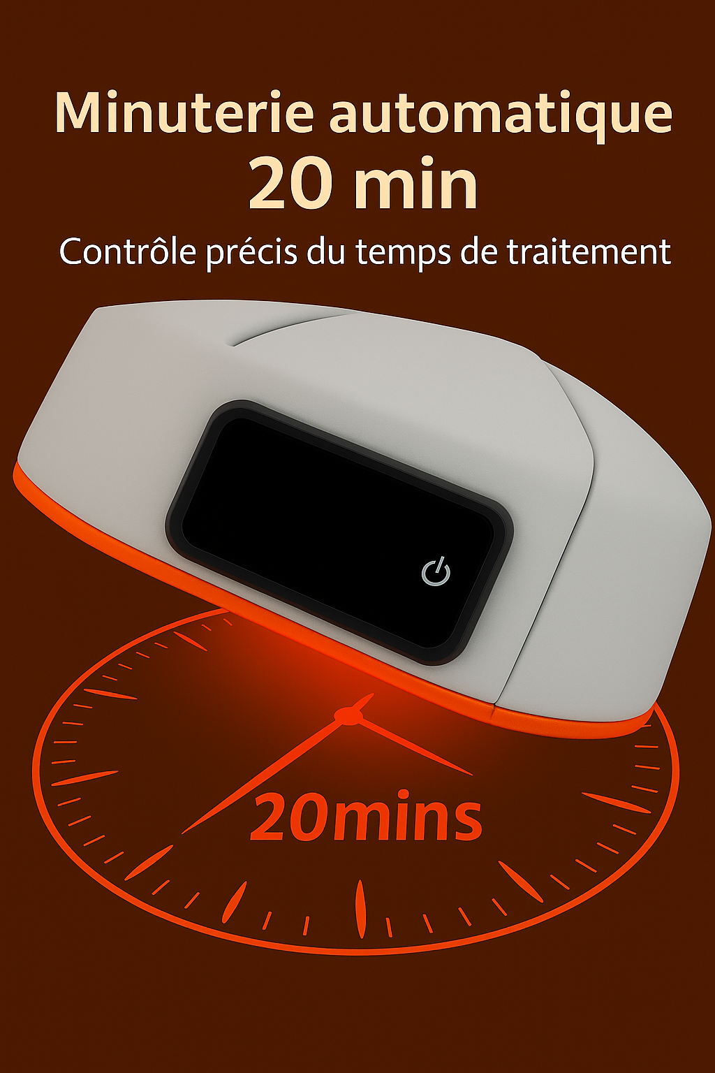 Bonnet de cheveux LED rechargeable portable infrarouge pour bonnet de croissance de cheveux à lumière rouge