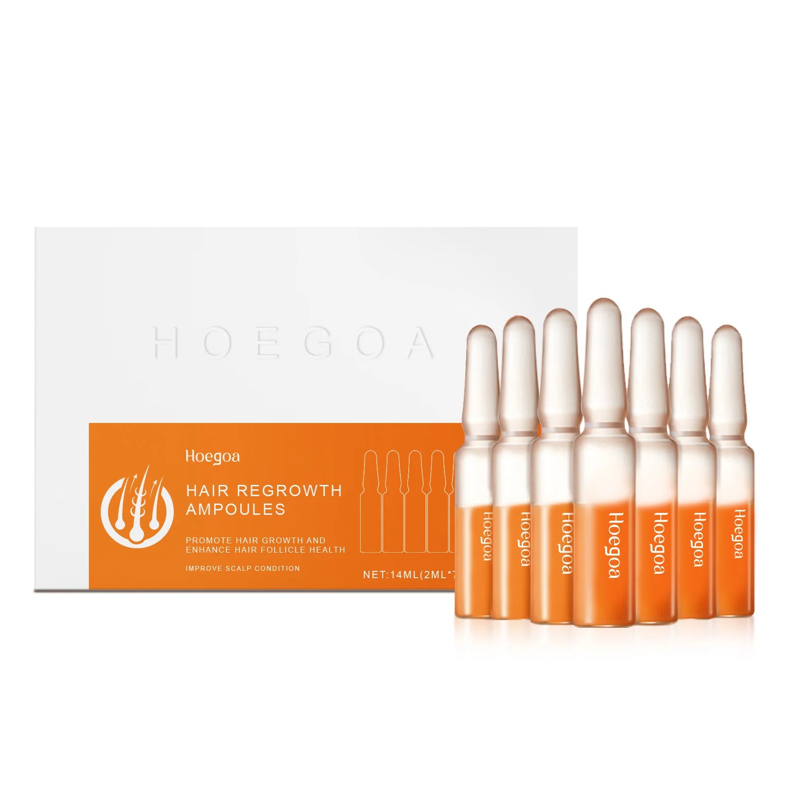 Ampoules de Croissance des Cheveux, Soins Capillaires Portables, Repousse, Anti-Perte de Cheveux, Réparation des Extrémités Fendues, Cheveux Secs et Abîmés, Huile Essentielle Nourrissante pour Cuir oral elu